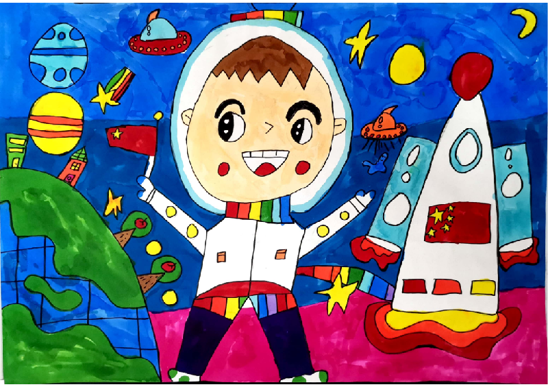 学科渗透科技动手畅想未来2021学年华新小学校园科技节跨学科实践活动